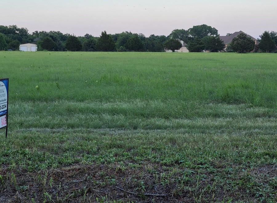 a view of a grassy field