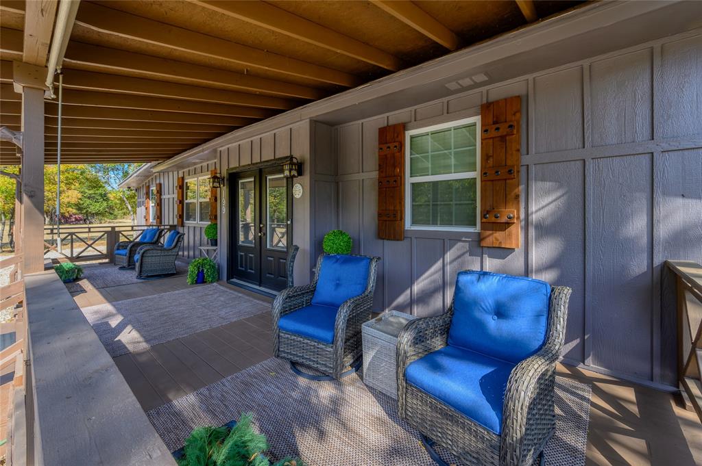 a outdoor living space with furniture and garden view