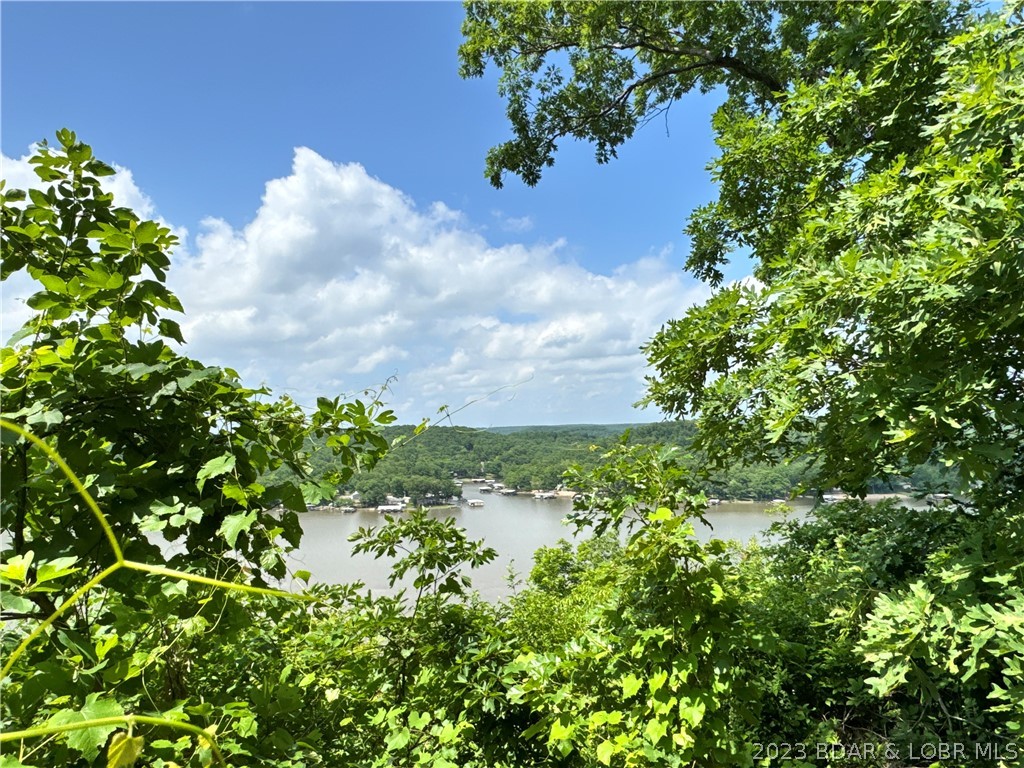 Bluff lot with great view
