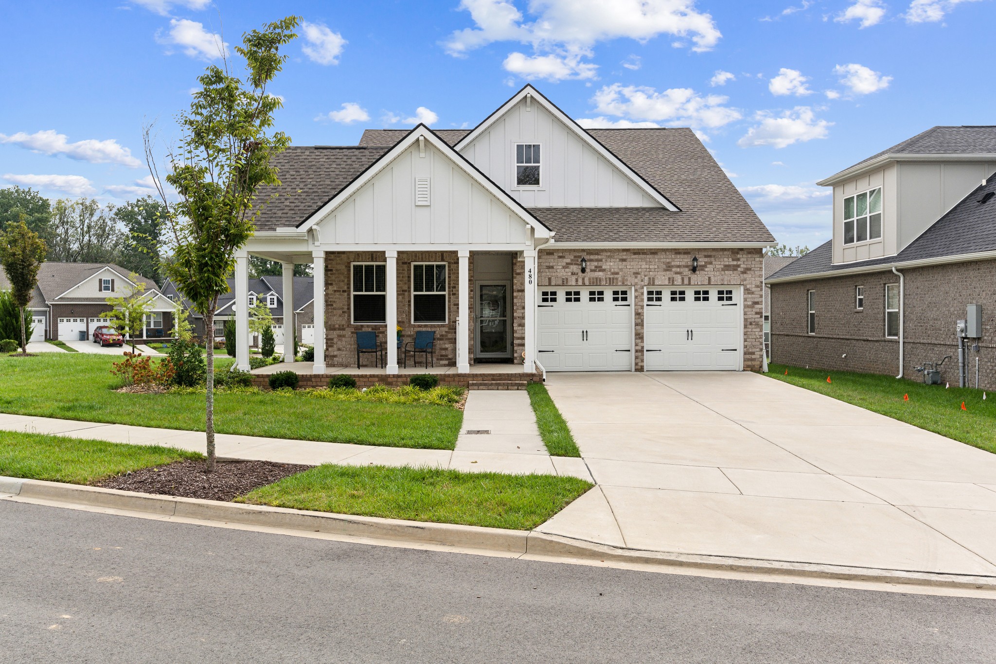 Corner lot detached single living home