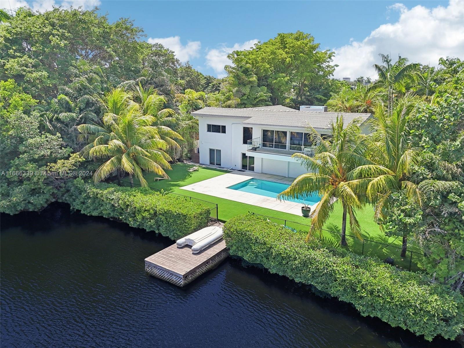 a view of a house with pool