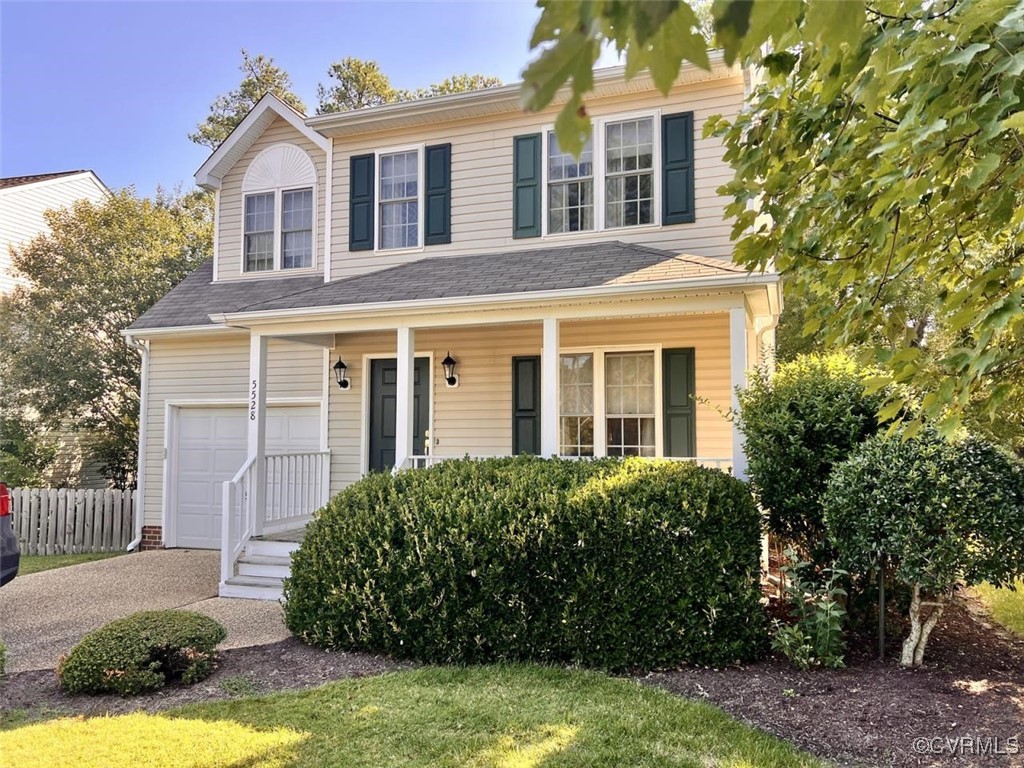 front view of a house