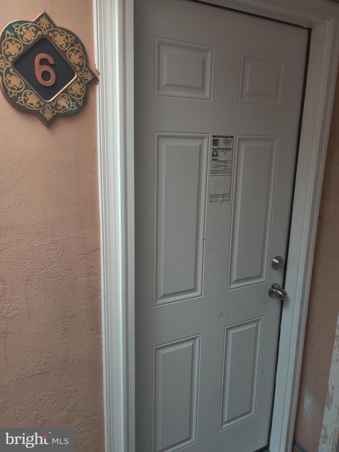 a view of a hallway with elevator