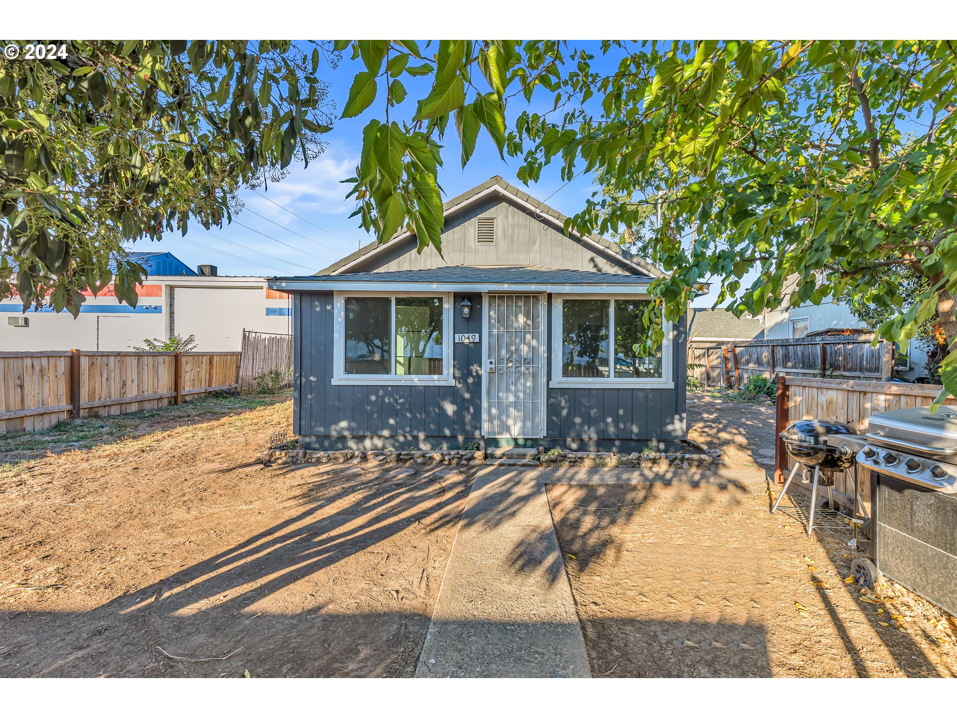 a house view with a sitting space