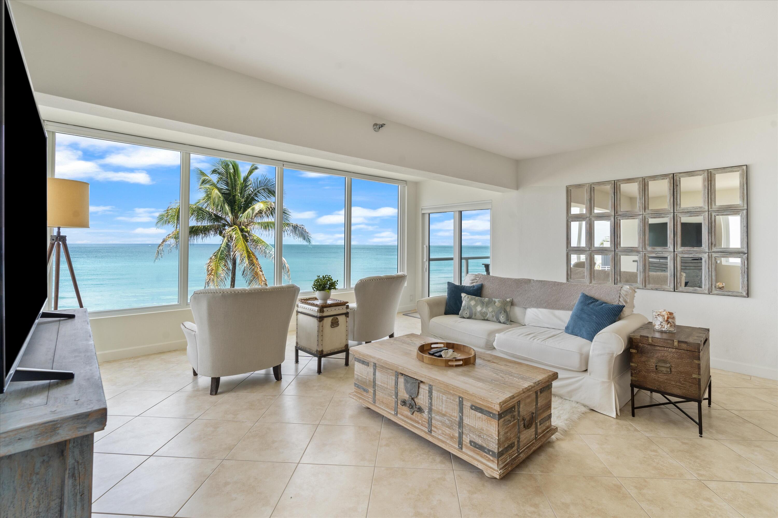 Ocean Views from living room