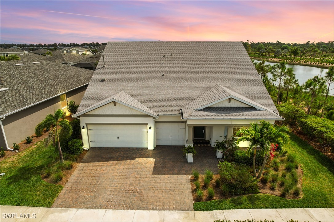 a view of house with outdoor space