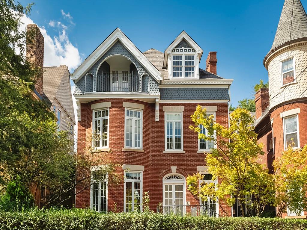 Stately three story Victorian residence