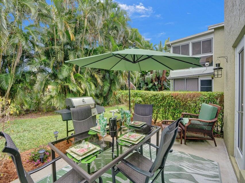 Backyard patio