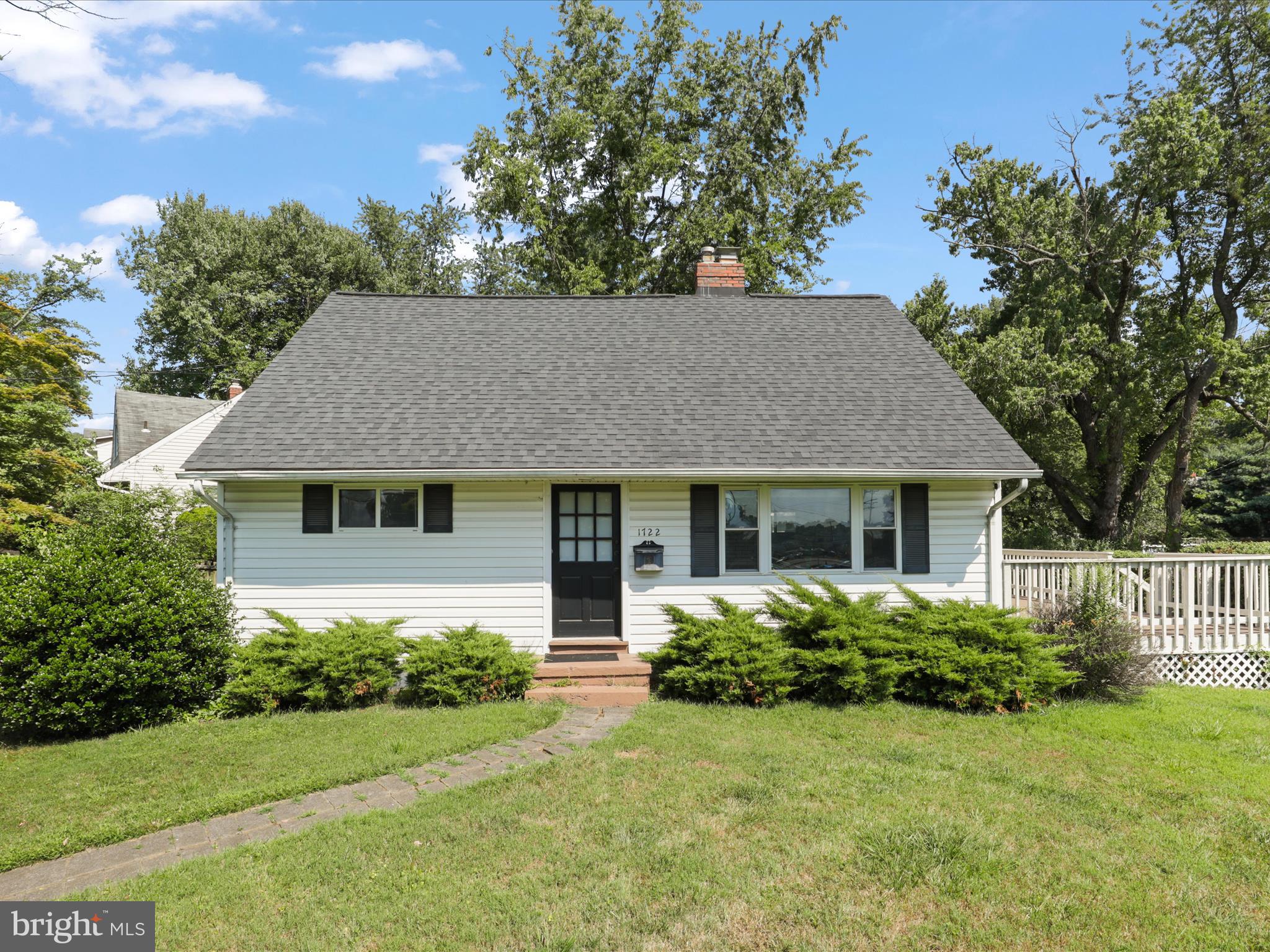 front view of house with a yard