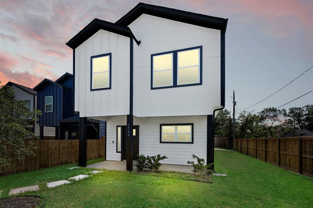 Welcome to 5700 Elysian! Be the 1st to live in this brand new construction home offering a fully fenced, generously sized yard.