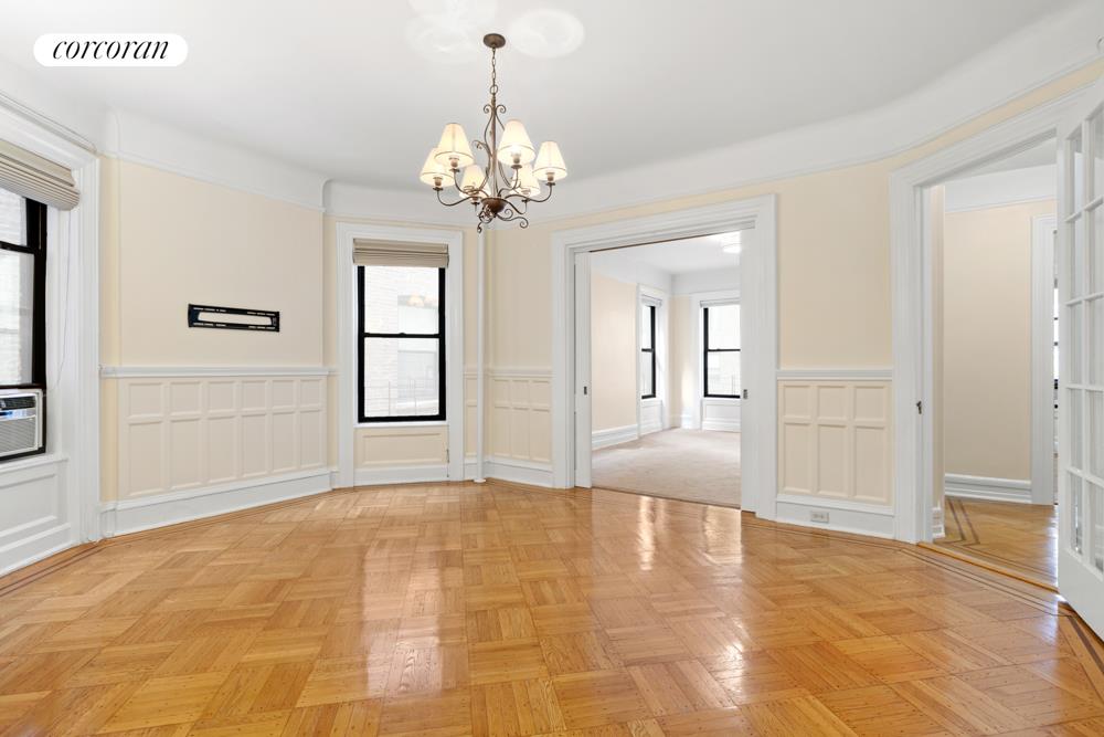 a view of an empty room with window