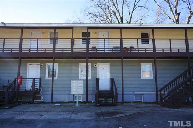 a view of a house with a balcony