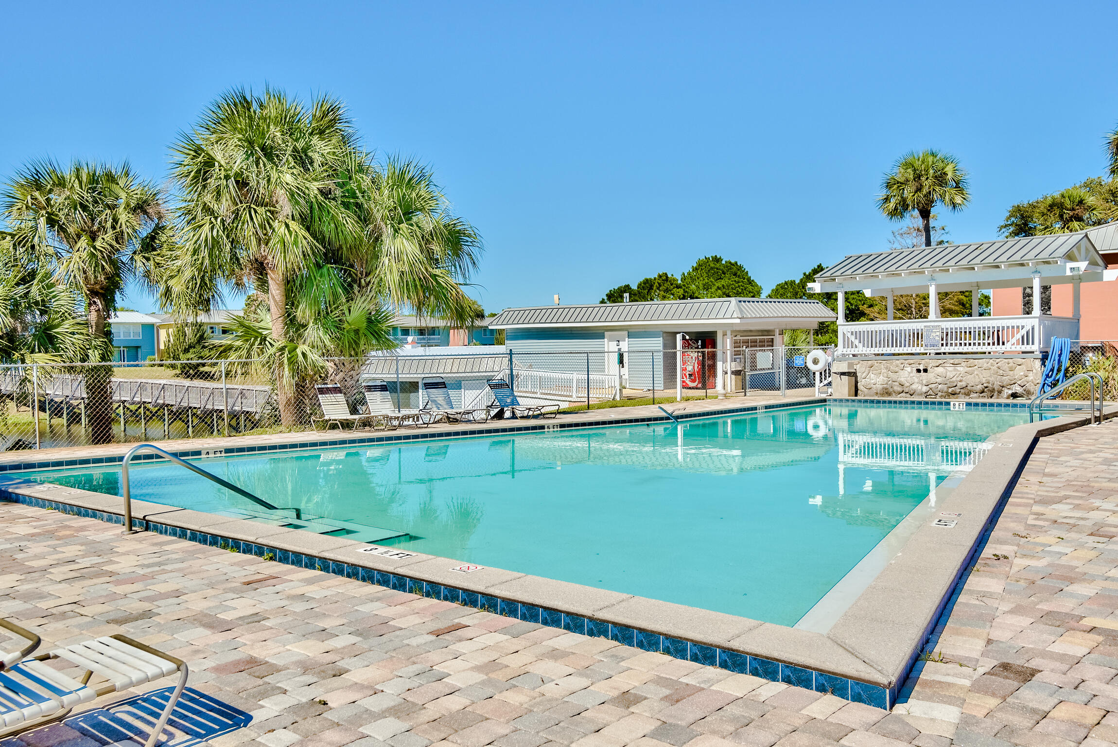 a view of a house with a swimming pool