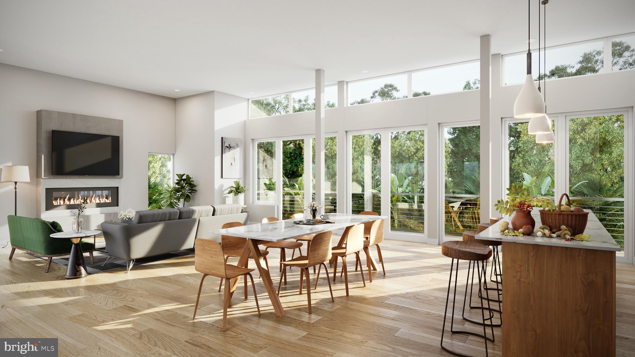 a view of a livingroom with furniture window and outside view