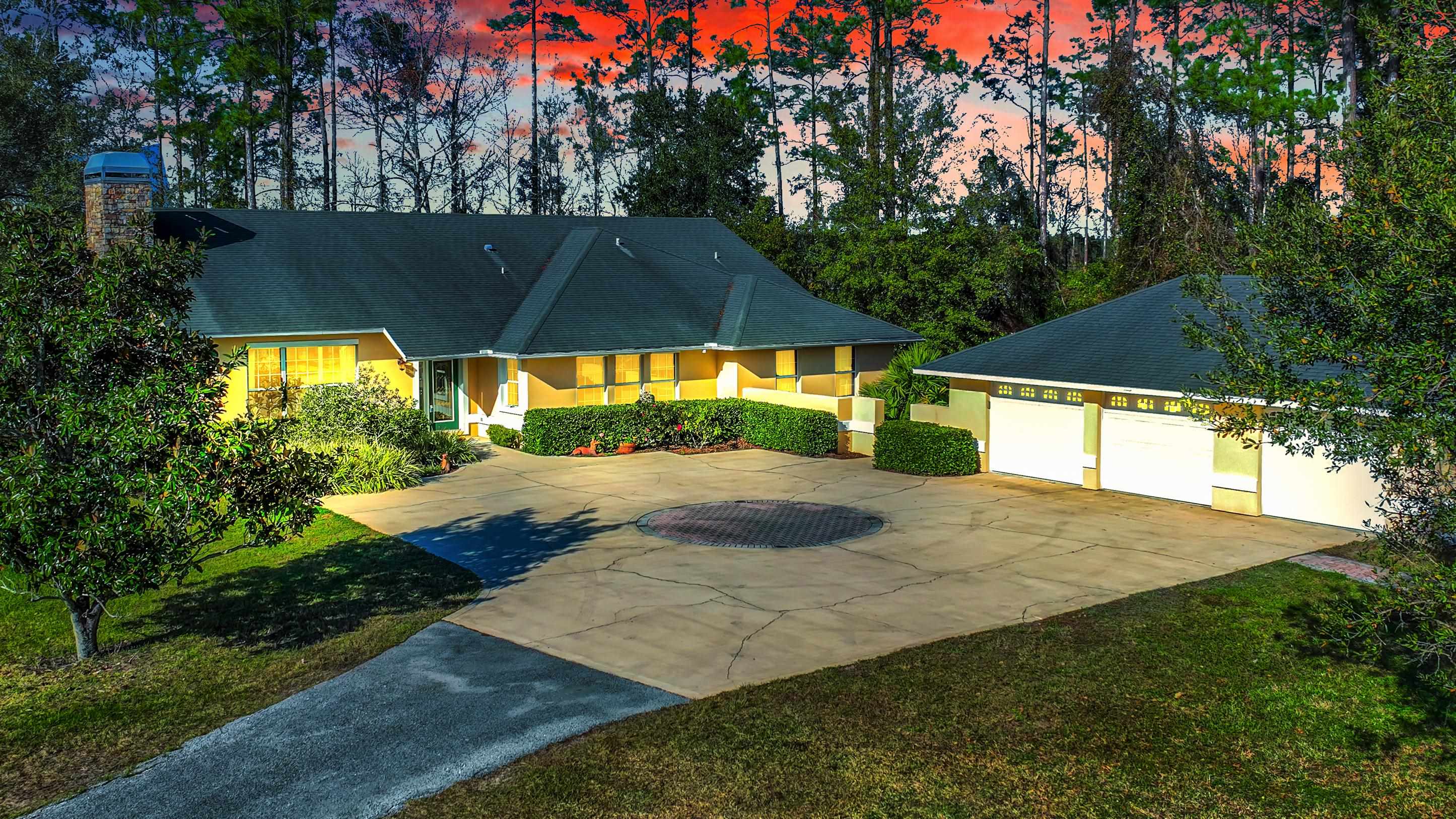 a view of outdoor space and yard