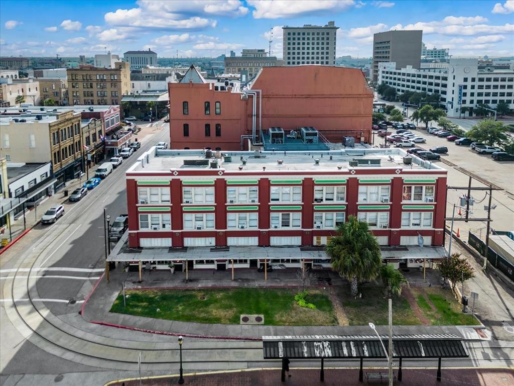 a view of a large building