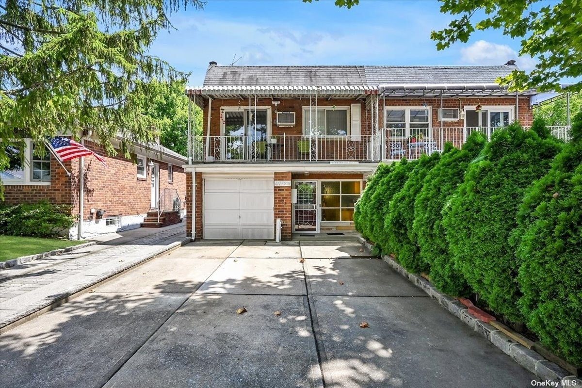 front view of house with a small yard