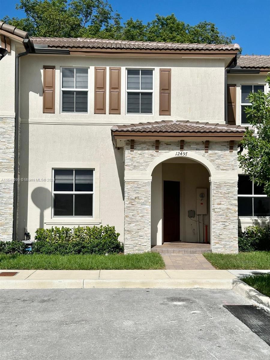 front view of a house