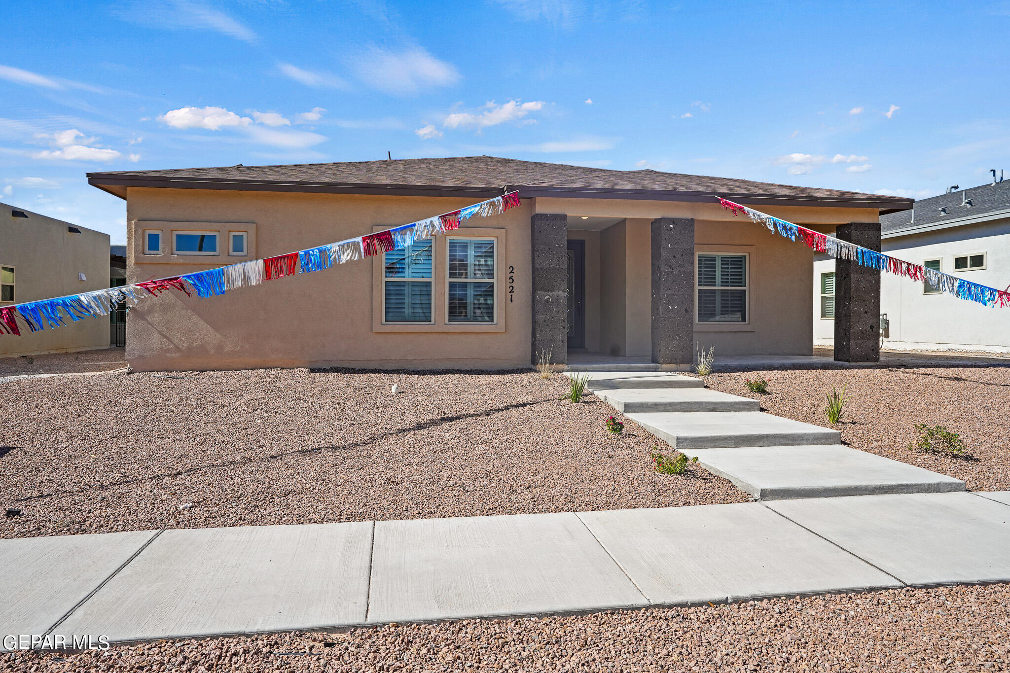 front view of house