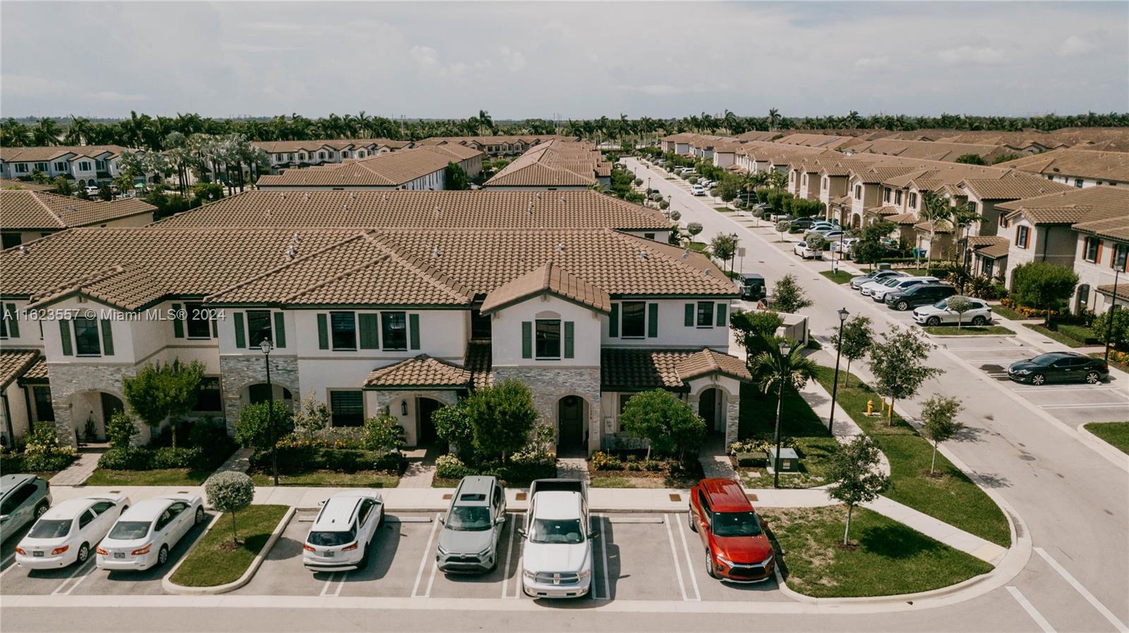 a house view with a outdoor space