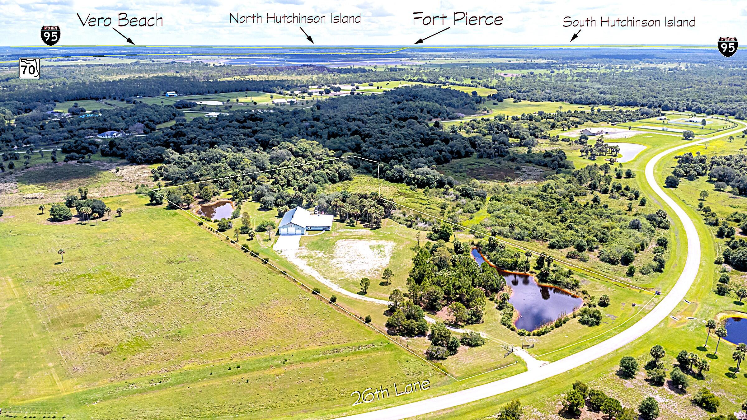 Aerial View of 10.92 Acres