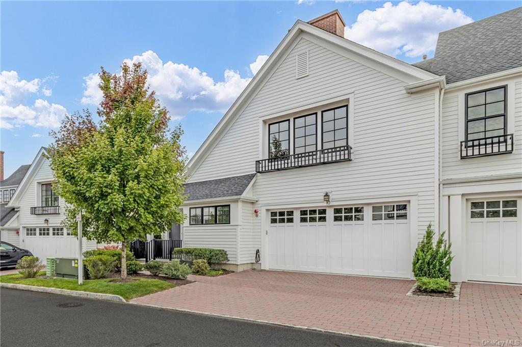 View of front of home featuring a two car garage