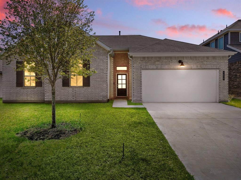 a view of outdoor space yard and front view of a house