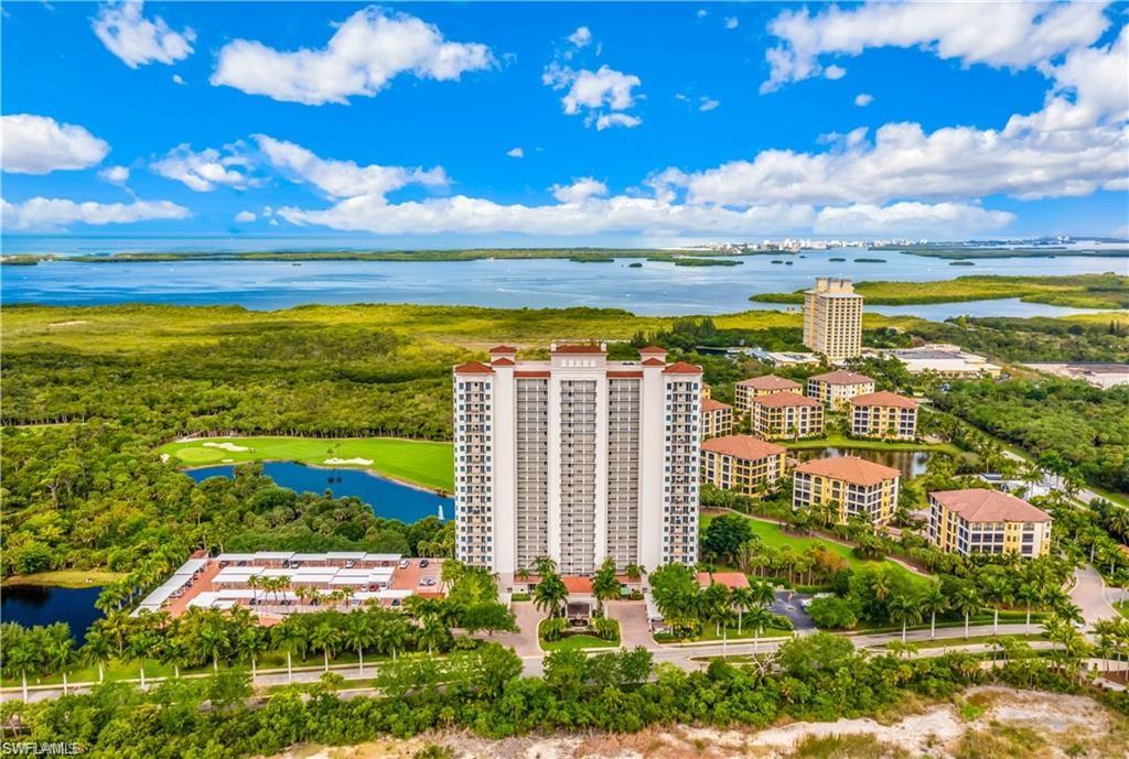 a view of a city with an ocean