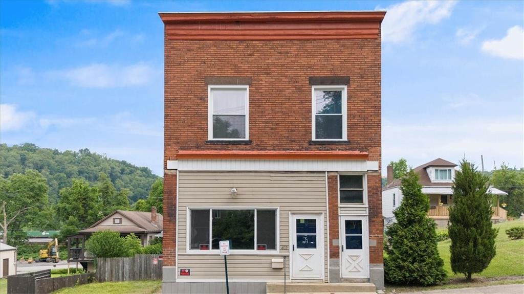 front view of a house