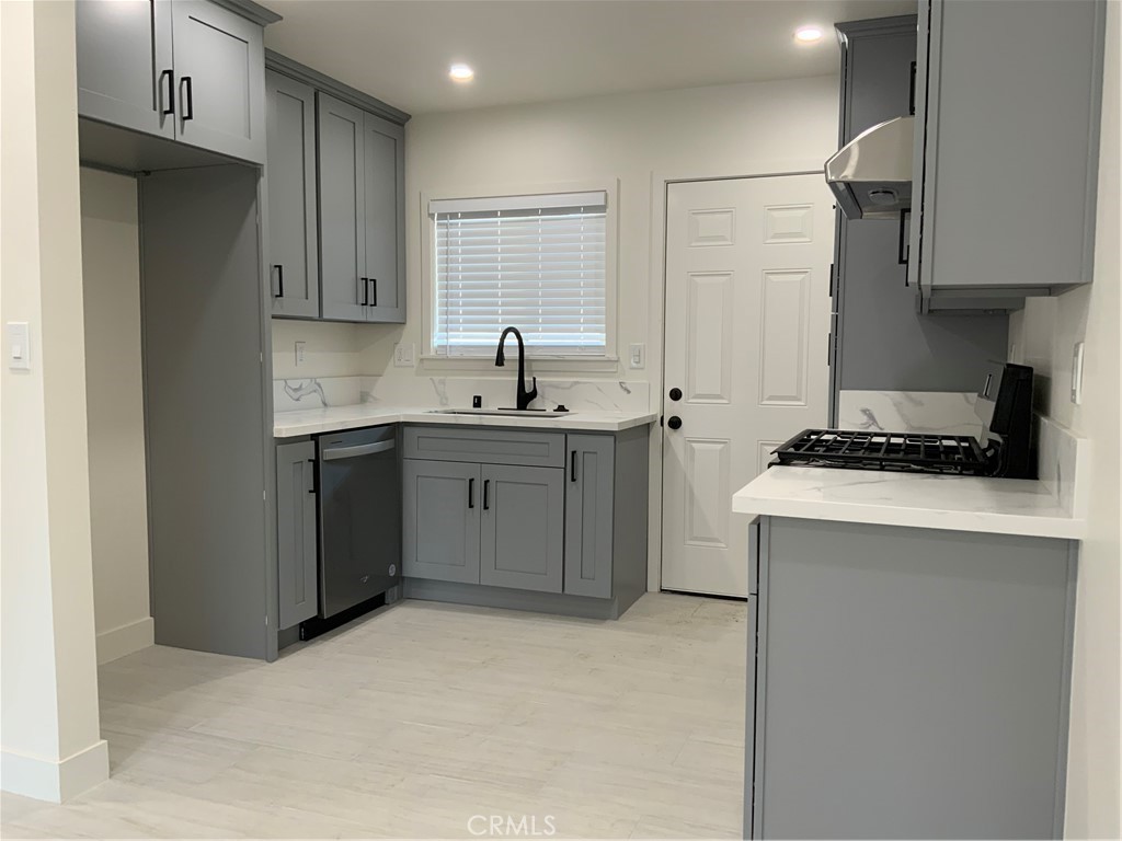 Remodeled kitchen