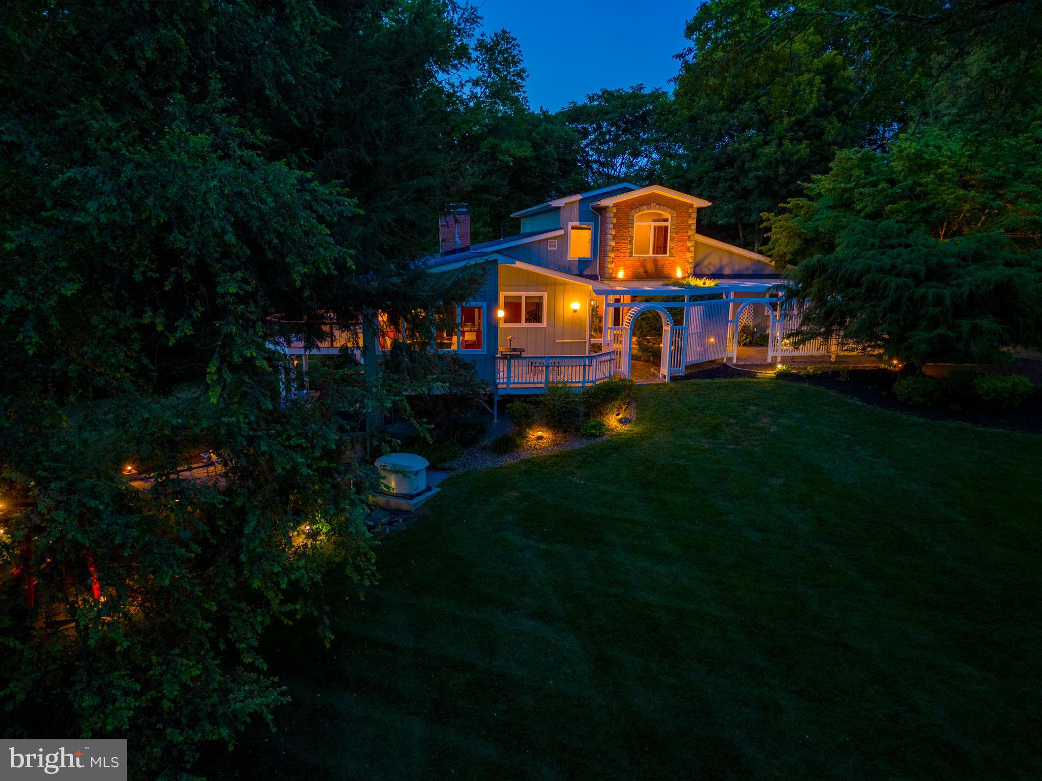 west chester residential landscape lighting