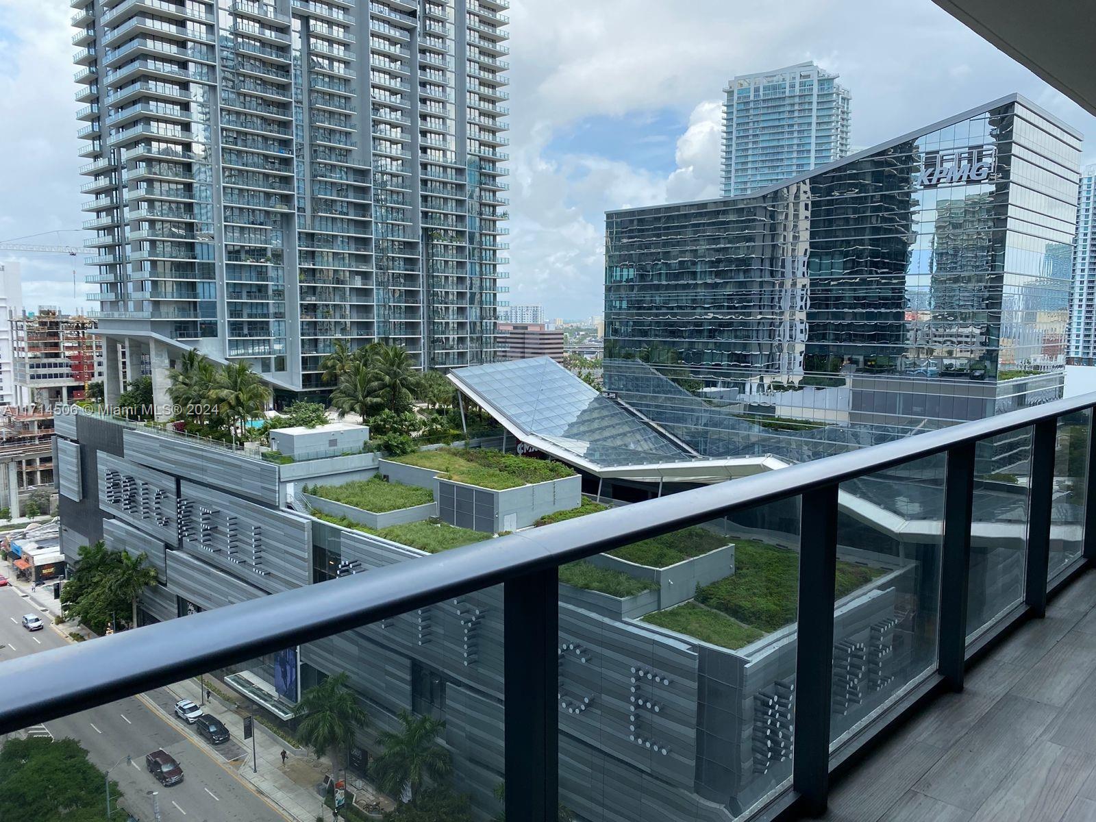 a view of balcony with outdoor space