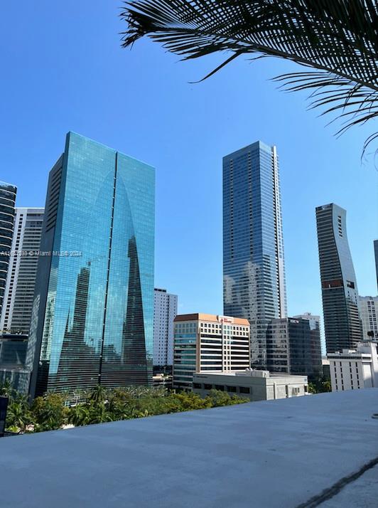 a ocean view sitting in middle of a building