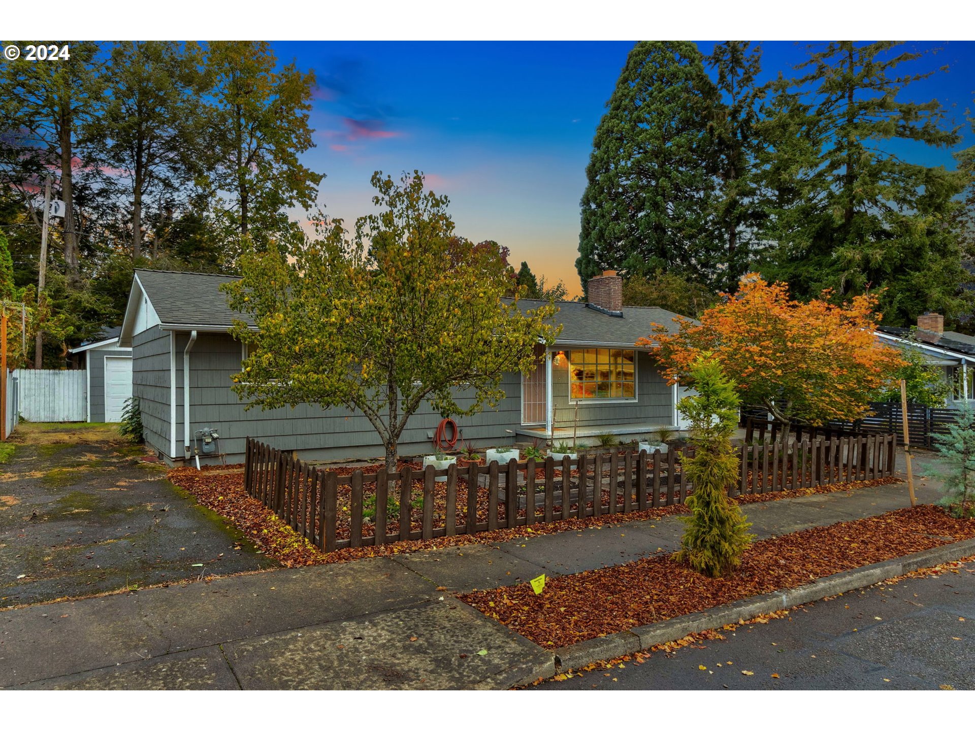 a view of outdoor space and yard