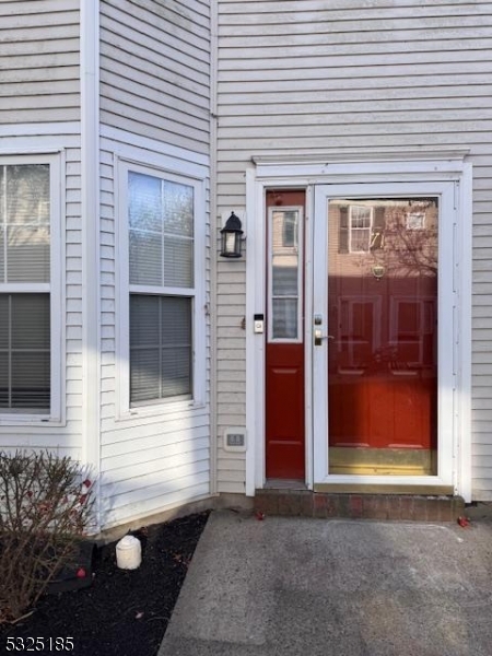 a view of entrance front of house