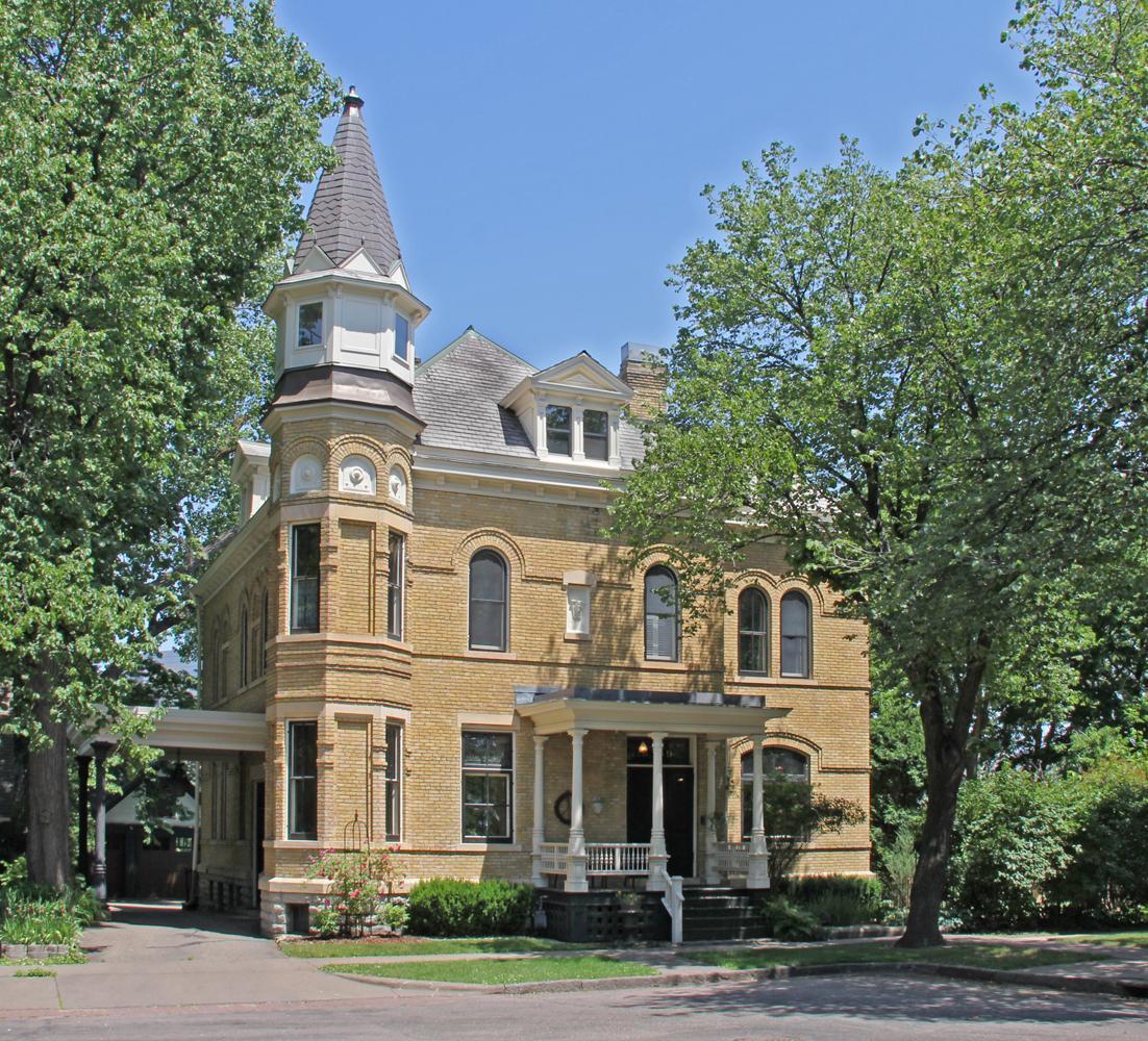 Irvine Park Walking Tour Map - Saint Paul Mansions