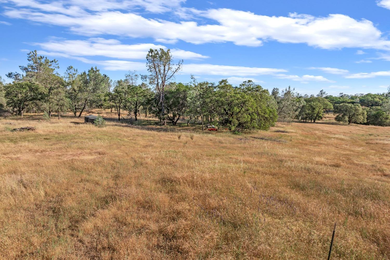 a view of an outdoor space with mountain view