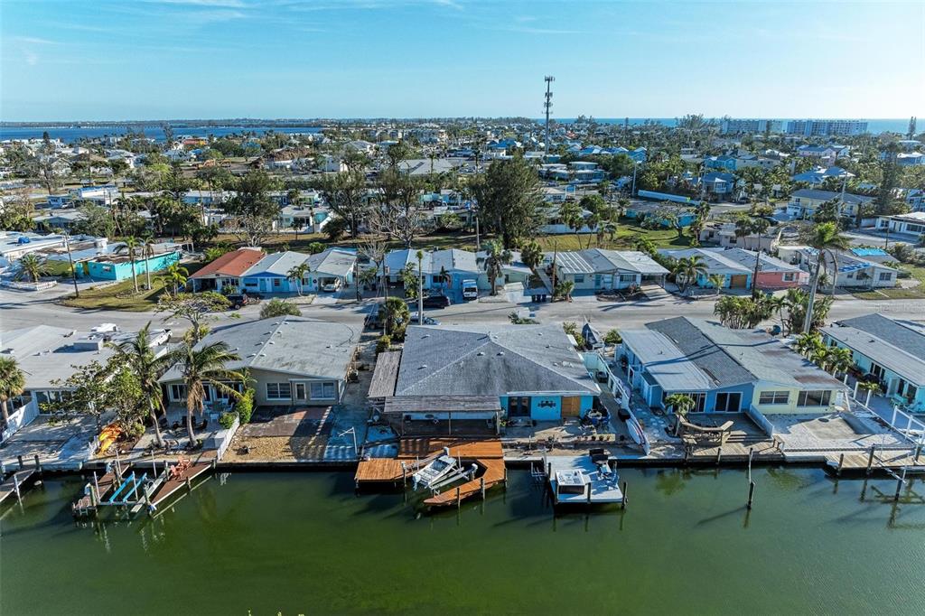 Canal Front with Dock and Boat Lift