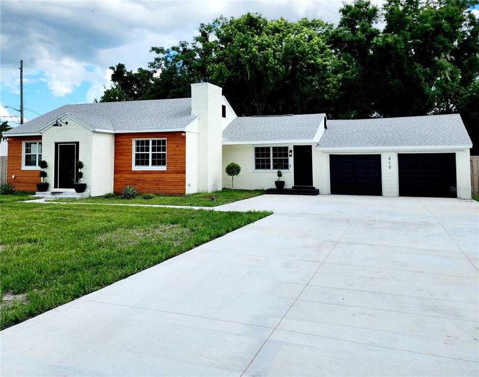 OVERSIZED DRIVEWAY