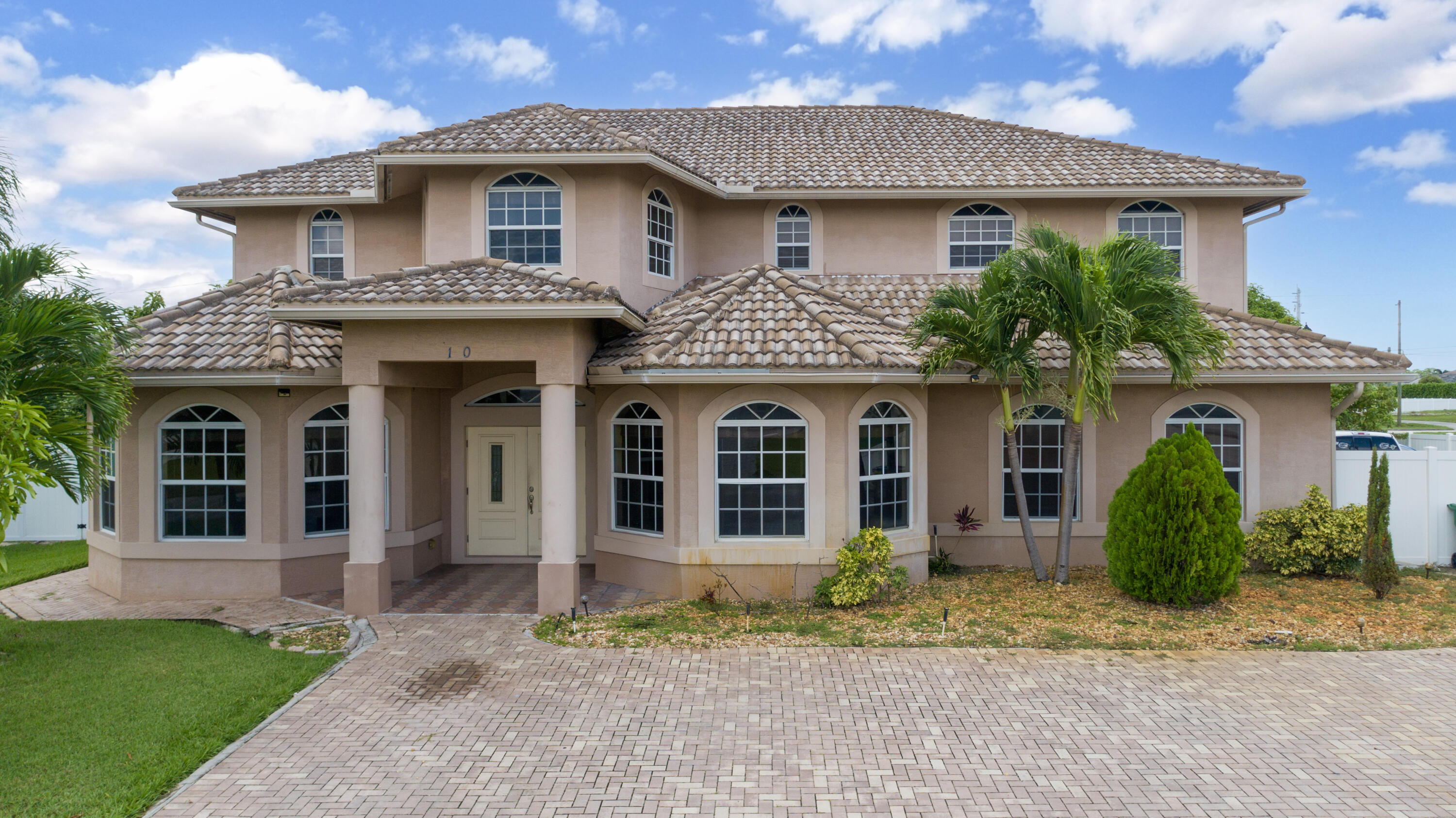 front view of a house