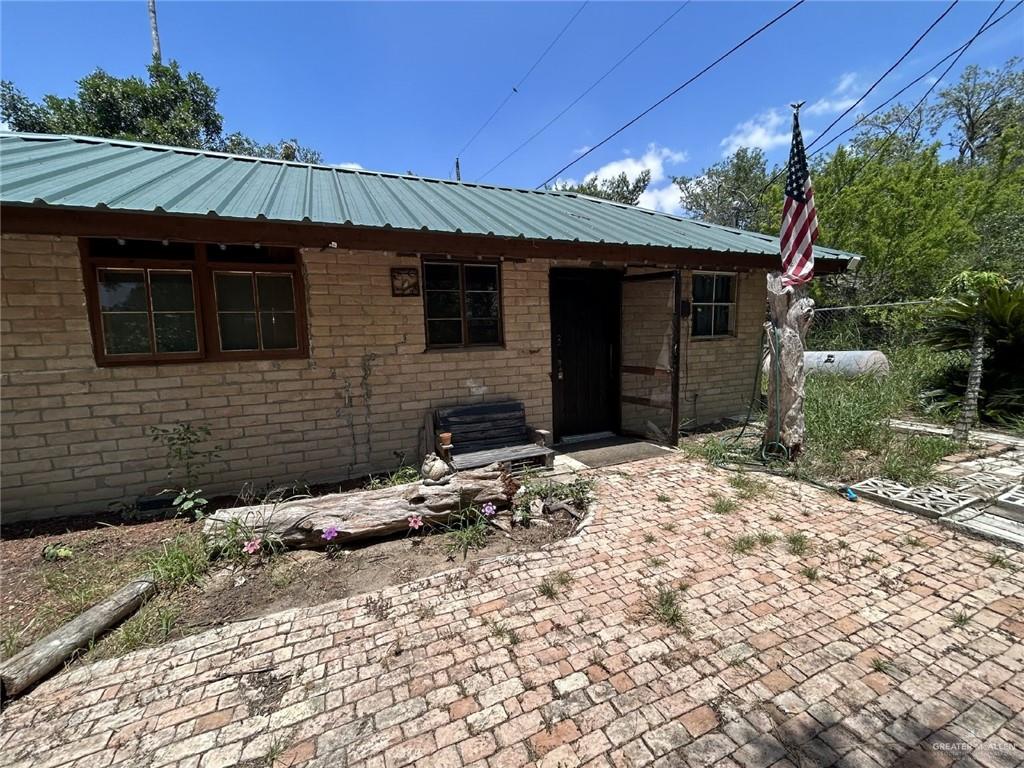 View of back of property