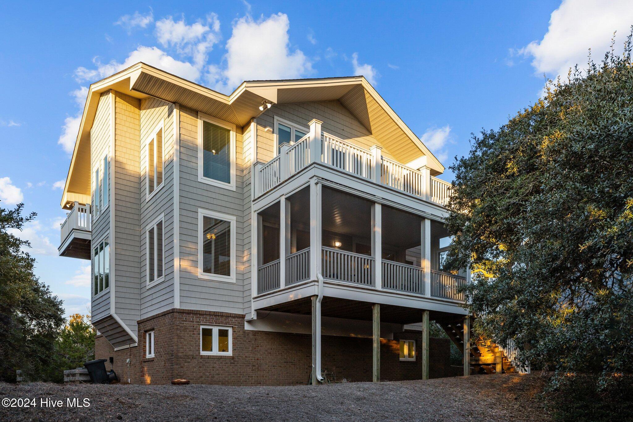 Home Facing Ocean