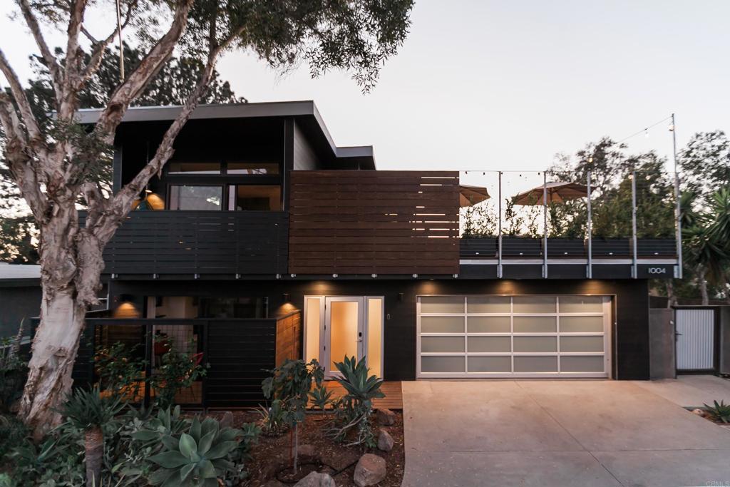 a view of outdoor space and deck view