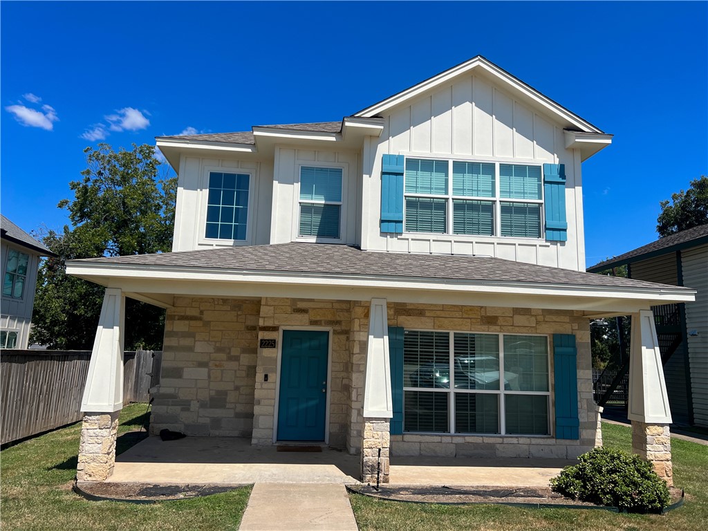 front view of a house