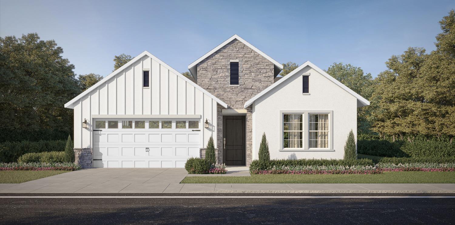 front view of house with a yard