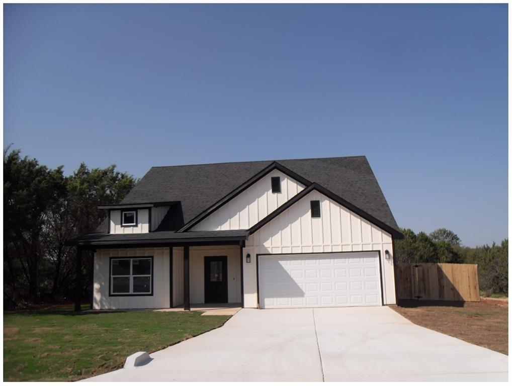 a house view with a outdoor space