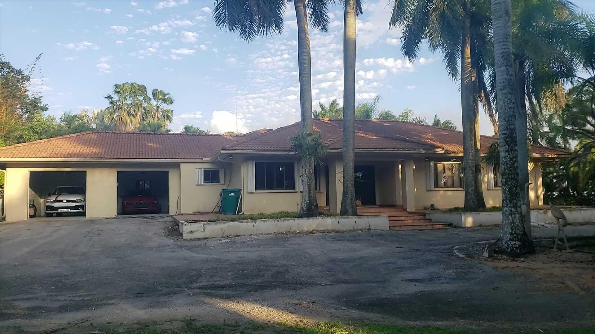 a front view of a house with a porch