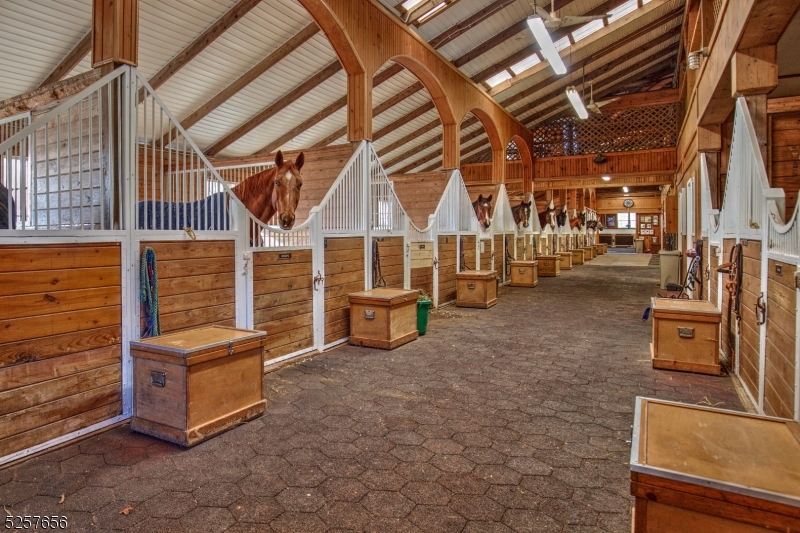 a view of a porch with seating space