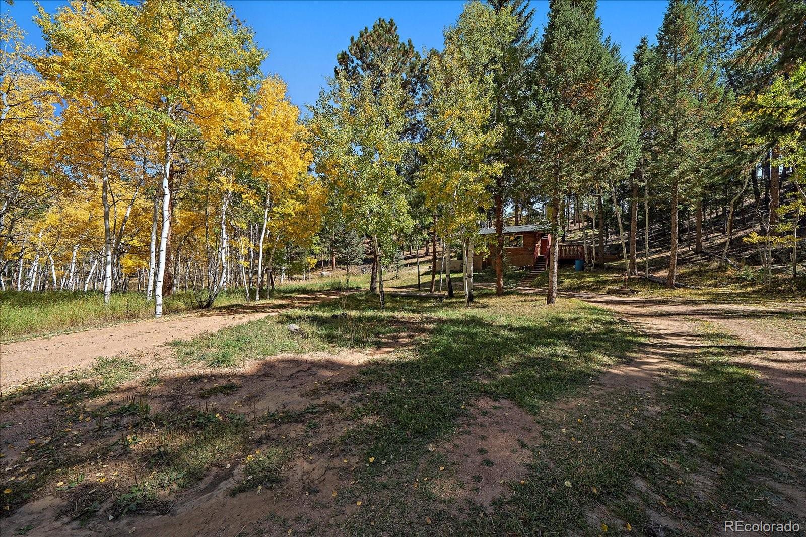 a view of outdoor space with deck