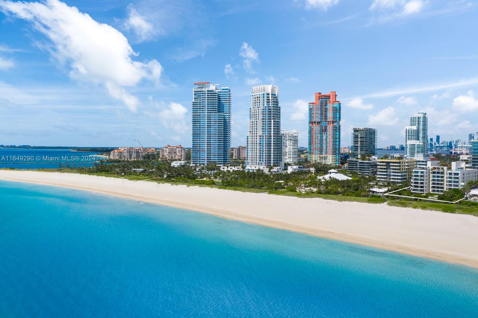 a view of a city with tall buildings